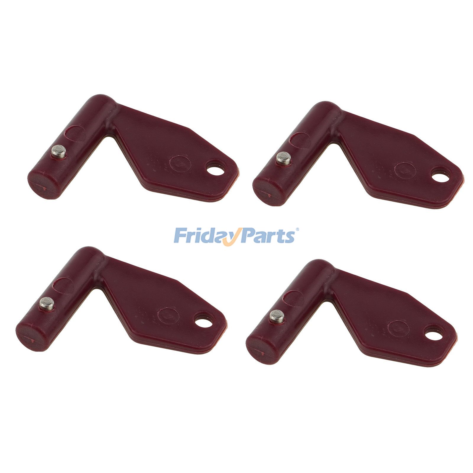 4 Pcs Master Battery Disconnect Isolator Key 8157766 for Volvo Truck A20C A25C A30C A35C A40 DA25D DA30D A35D A40D A25D