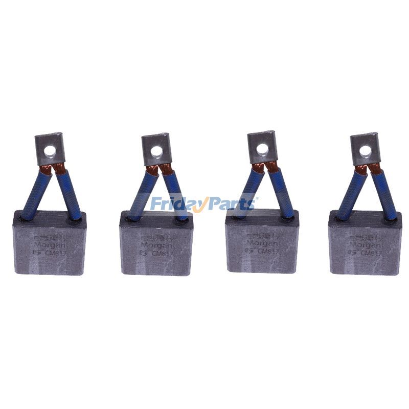 4 PCS Motor Brush Kit 44751GT for Genie GR-20 GRC-12 GS-1532 GS-1932 GS-2032 GS-2646 GS-3246 QS-12W QS-20R TZ-50/30