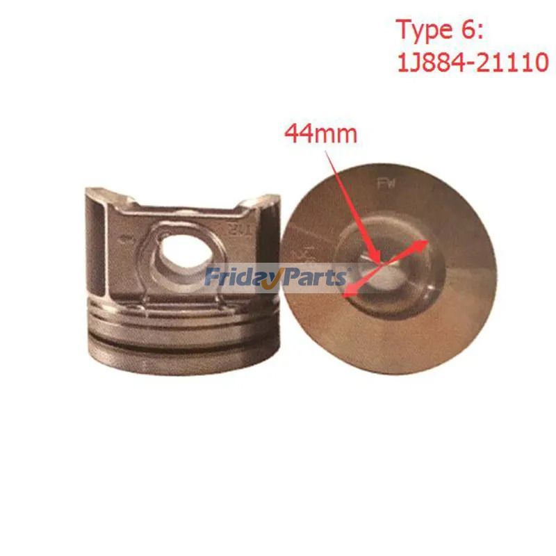 Piston With Ring For BOBCAT,For KUBOTA,For OTHER BRAND Engine,Excavator,Forklift,Loader,Tractor