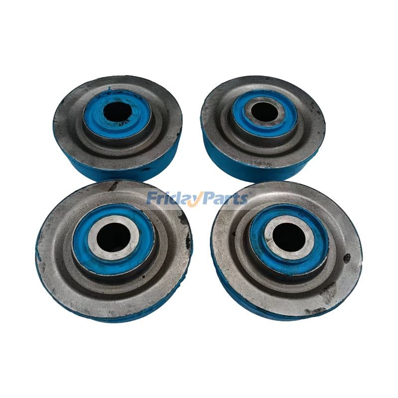 Lot de 4 coussinets en caoutchouc pour support de moteur arrière 423-01-21140 pour chargeur Komatsu WA300-3A WA350-3A WA380-3