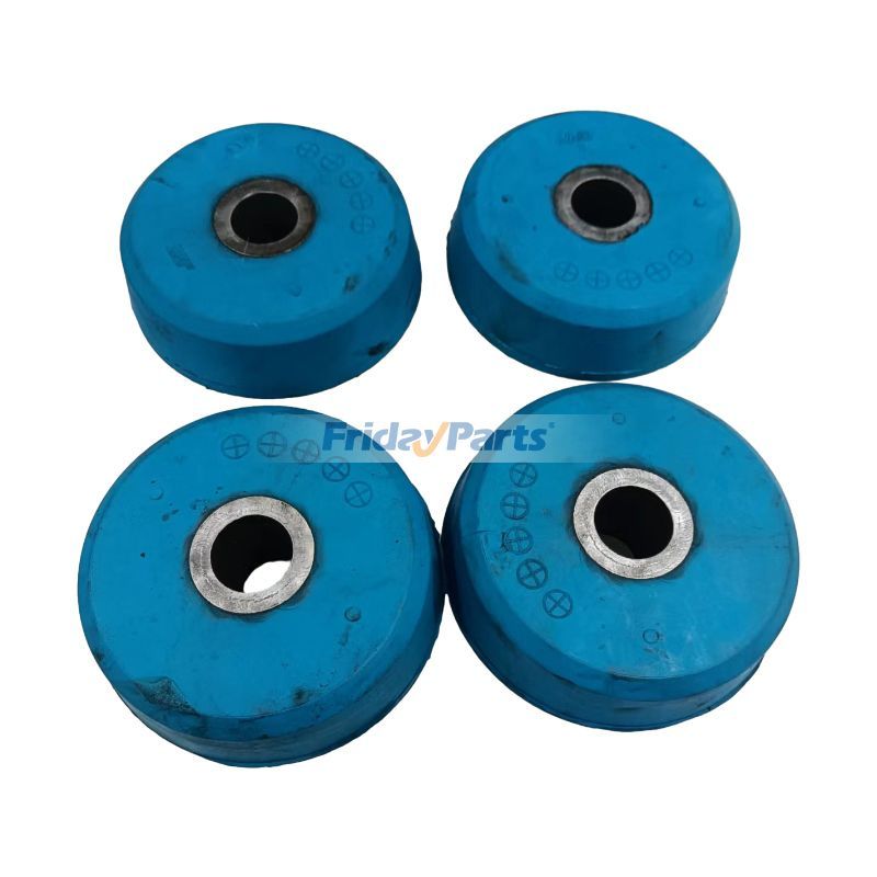 Lot de 4 coussinets en caoutchouc pour montage arrièrepour Chargeur