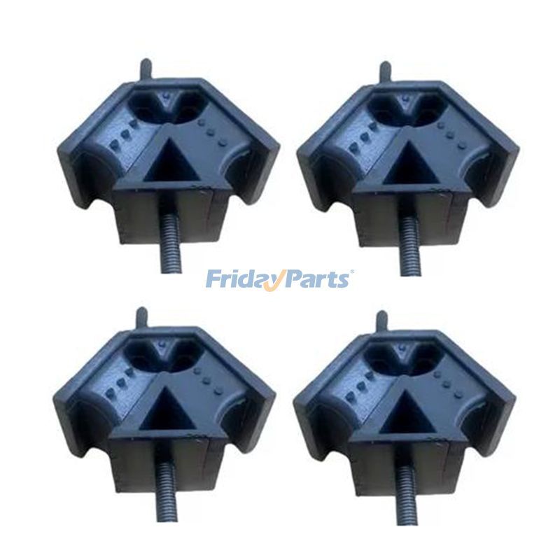 4 PCS Rubber 4353839 for Hitachi Excavator EX12-2 EX15-2 EX18-2