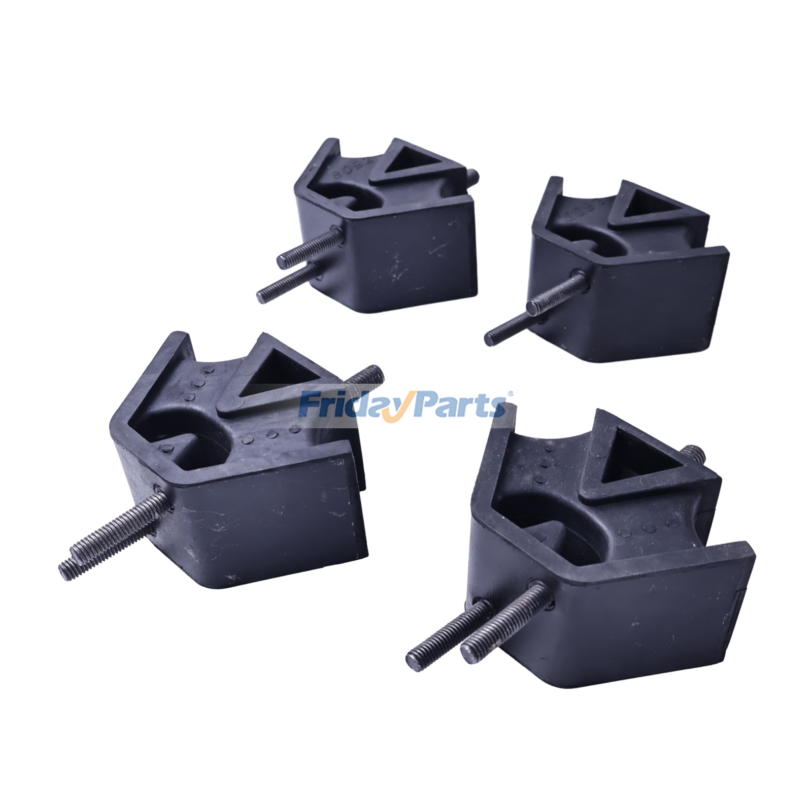 4 PCS Rubber 4353839 for Hitachi Excavator EX12-2 EX15-2 EX18-2