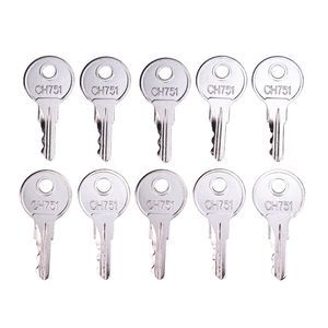 CH751 RV Keys for Campers Cabinets Push Locks, Spare Suitable Silver CH751 RV Keys for Campers Cabinets Push Locks, Spare Suitable Silver