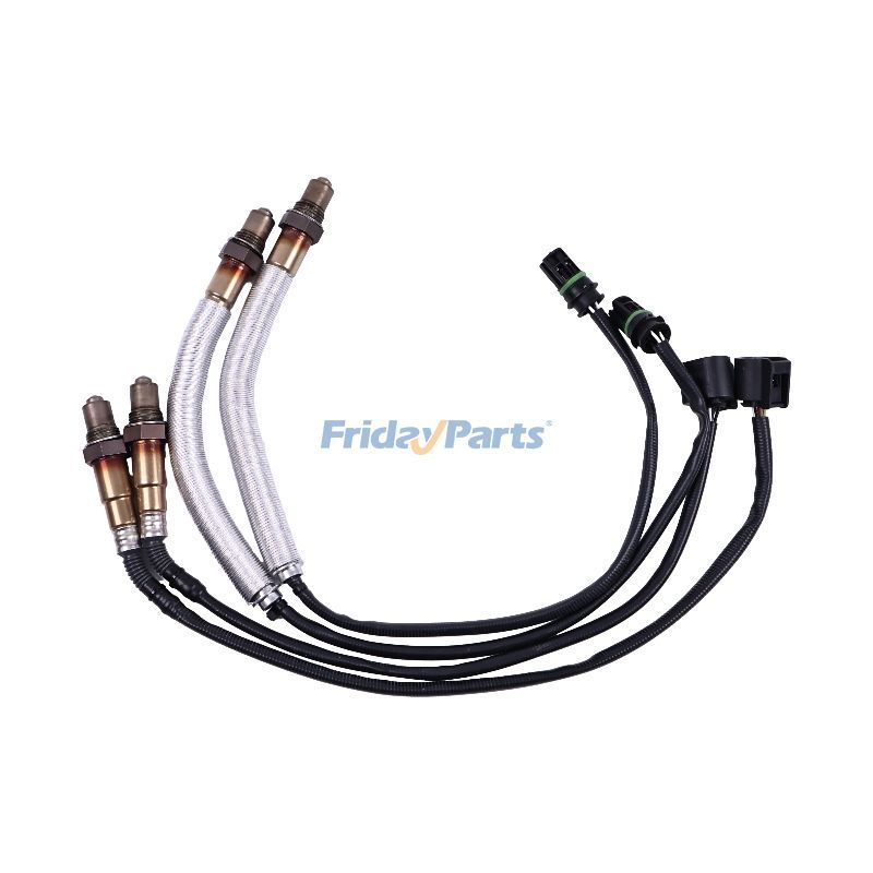 Compre 4 peças sensor de oxigênio O2 upstream e downstream 11787576673 11787545074 para BMW 550i 650i 750i 750Li X5 X6 4.4L V8 na FridayParts