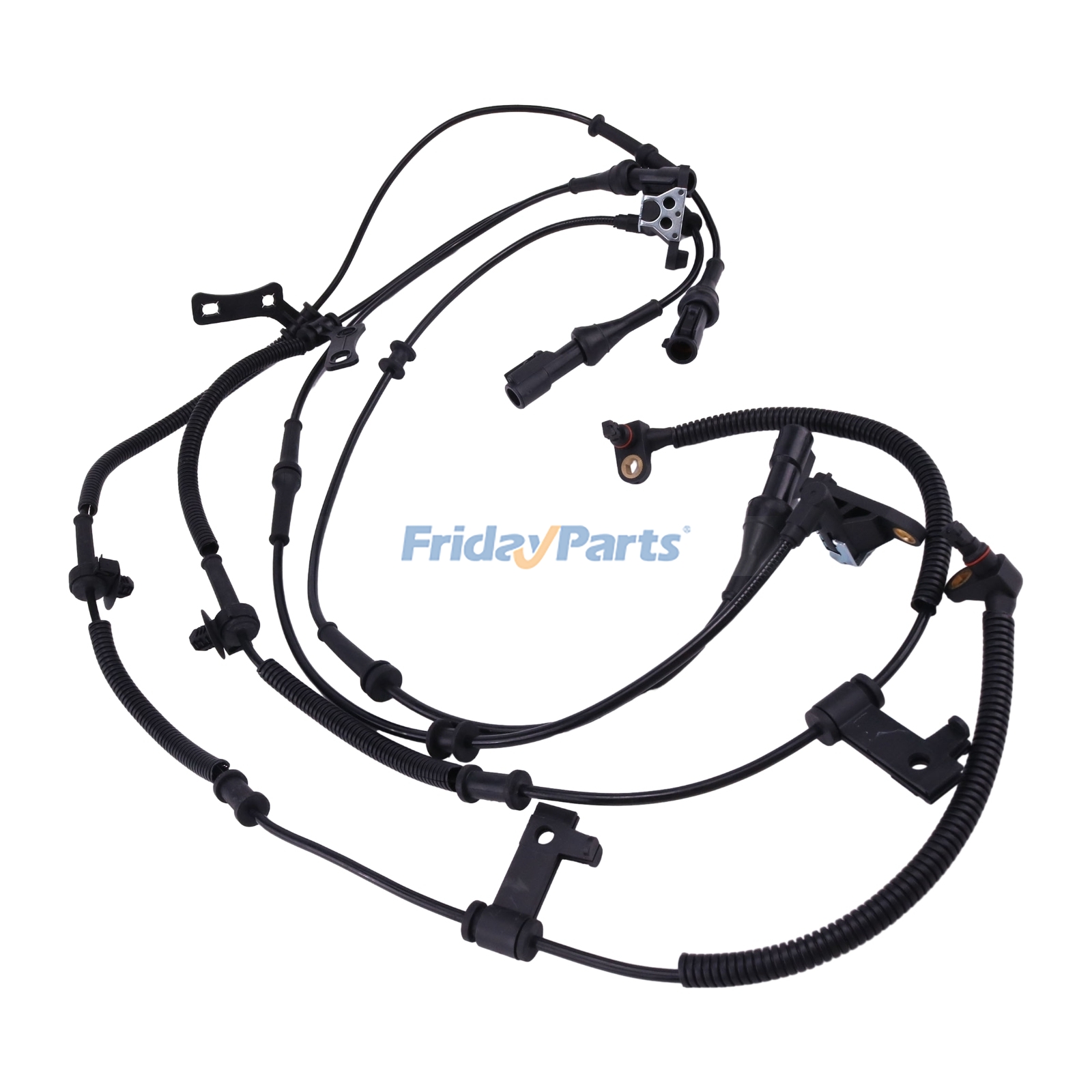 Capteur de vitesse de roue 4 pièces 6L2Z2C204A 8L2Z2C190A 8L2Z2C190B pour Ford Explorer Sport Trac Mercury MountaineerpourPour Ford,Pour Mercury,Pour AUTRE MARQUE