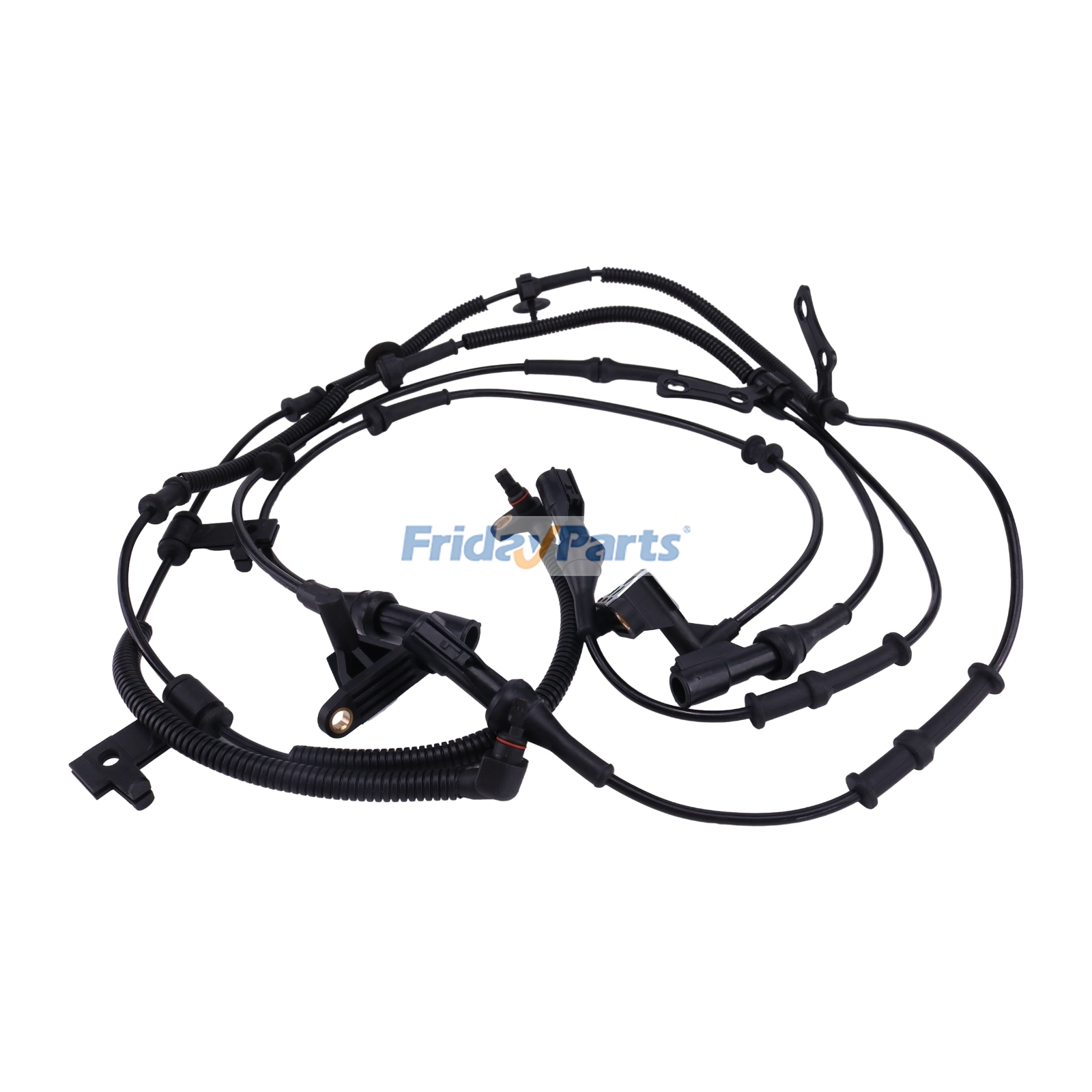 4 Pcs Wheel Speed Sensor 6L2Z2C204A 8L2Z2C190A 8L2Z2C190B for Ford Explorer Sport Trac Mercury Mountaineer