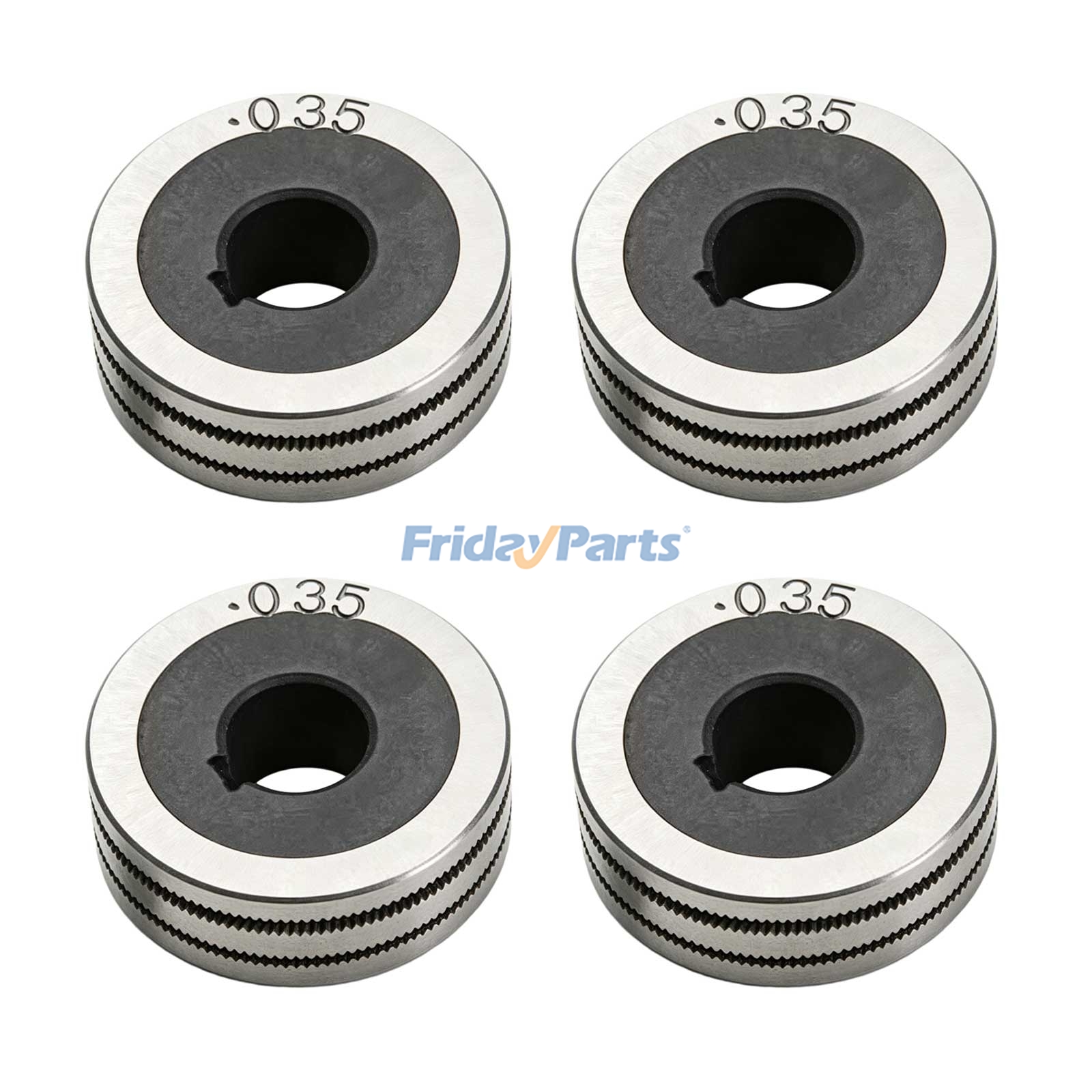 4 Pieces .025 to .035" Drive Roll KP2948-1 for Lincoln Electric Welder Weld-Pak 140HD, MIG Pak 140, Work Pak 125, Core Pak 125 para Herramientas manuales y eléctricas