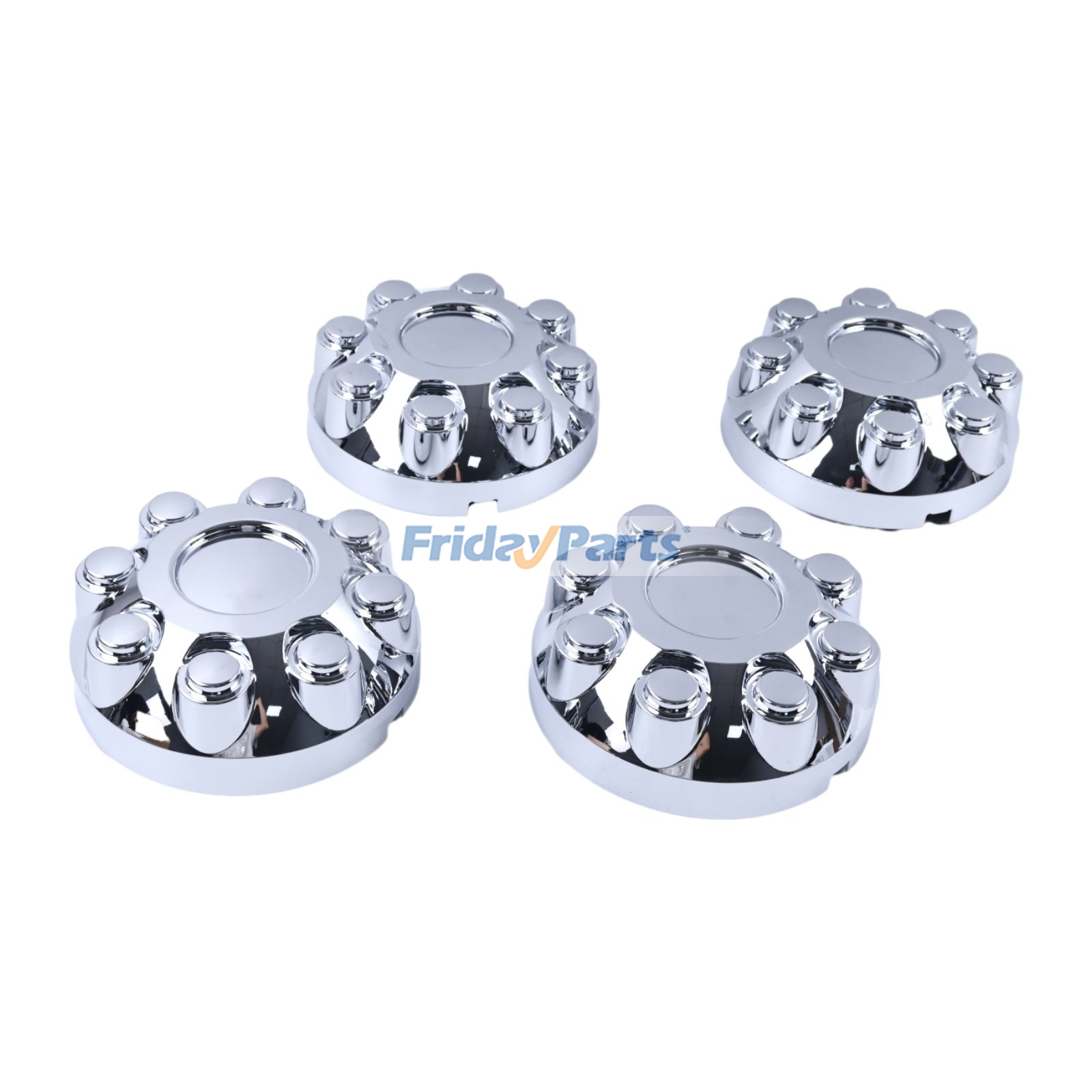 4 piezas de tapacubos centrales de rueda de 17" de color plateado con 8 pernos 52121450AA 52121450AD para Dodge Ram 1500 2500 3500 2003-2013 para Vehículo
