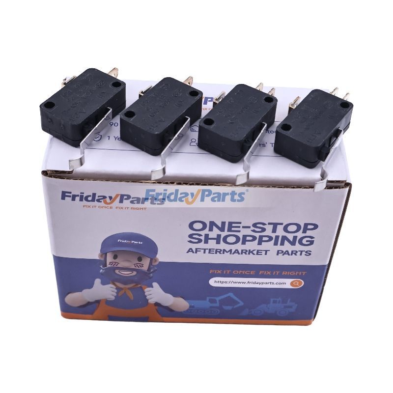 Kit de micro-interrupteurs à 2 et 3 broches 4 pièces 1014807 1014808 pour voiturette de golf Club Car DS Precedent