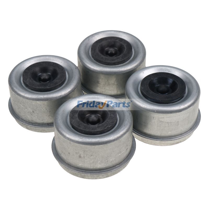 4 Stück 2,44" Dexter EZ Lube Gummistopfen Staubkappe Fettabdeckung für Anhänger 5200-7000 lb. Achsnaben