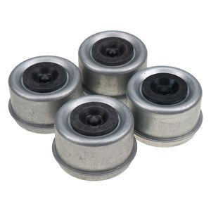 JDMSPEED 4x 2.44" Dexter EZ Lube Rubber Plug Dust Cap Grease Cover Tra - Foto 3