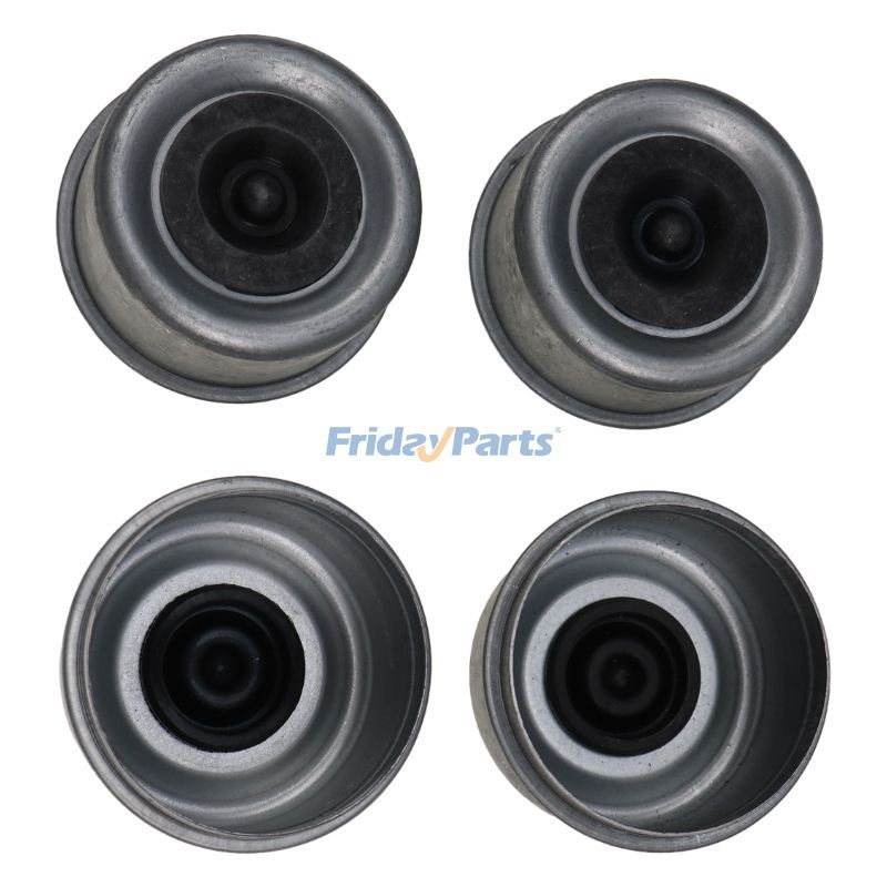 他ブランド用用4 個 2.44 インチ Dexter EZ 潤滑油 ゴムプラグ ダストキャップ グリースカバー トレーラー 5200-7000 ポンド アクスル ハブ用