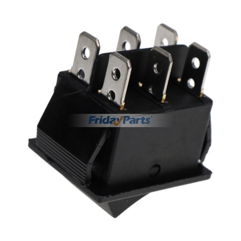 Interruptor basculante eléctrico Philmore 30-10082 de repuesto de 4 piezas de FridayParts