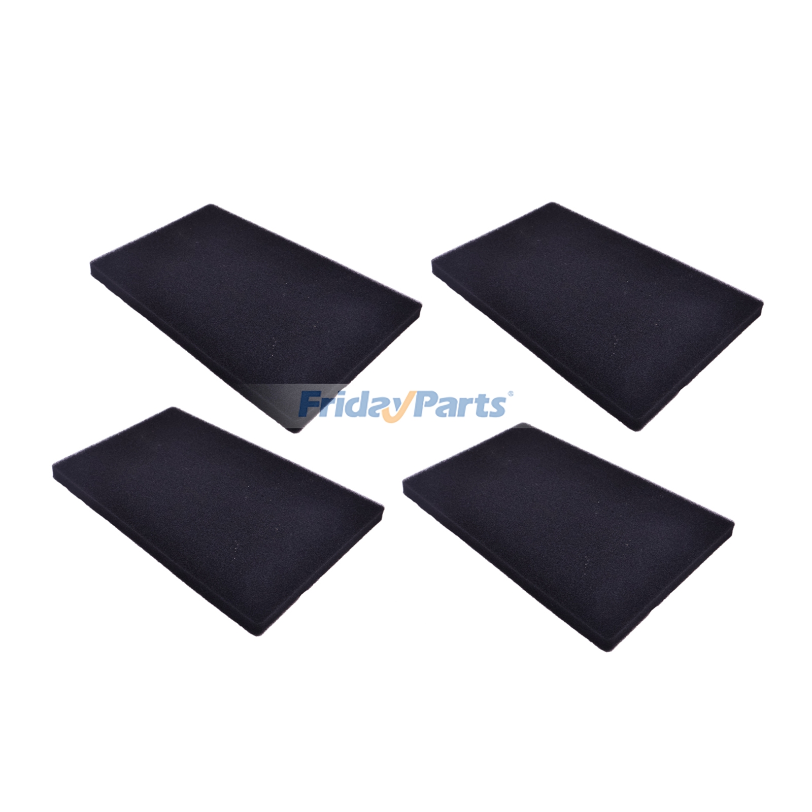 Filtro de aire de 4 piezas 55X-14451-00 para Yamaha ATV 2005-2008 YFM 50 Raptor 19888-1989 YFM 100 Champ