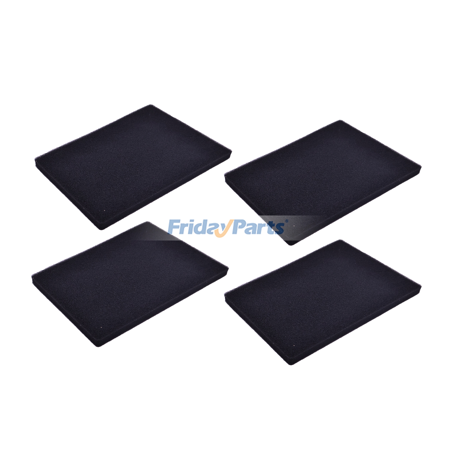 Filtro de aire de 4 piezas 55X-14451-00 para Yamaha ATV 2005-2008 YFM 50 Raptor 19888-1989 YFM 100 Champ Para Yamaha