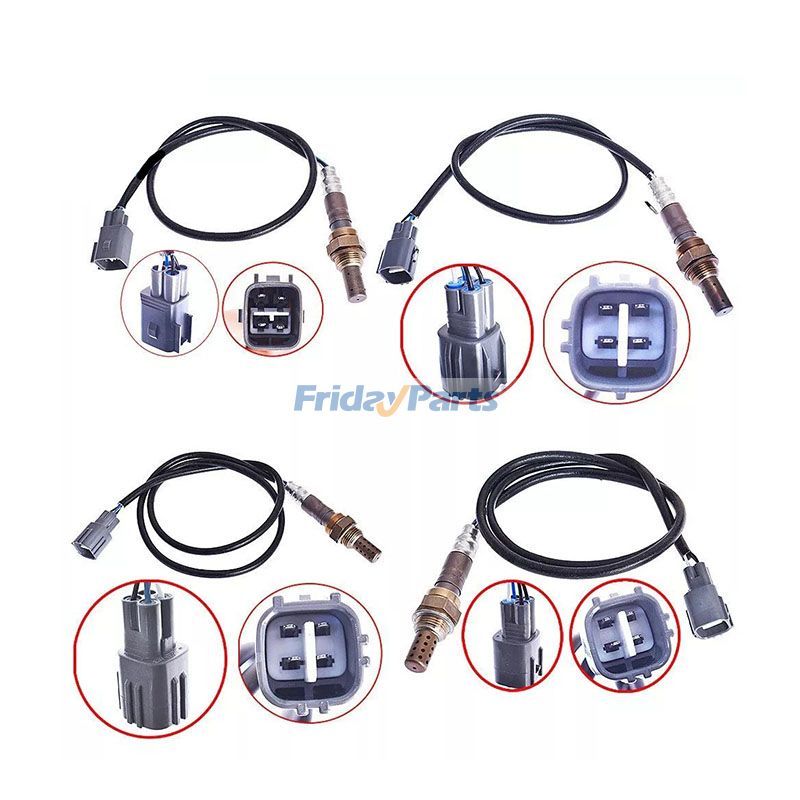4 sensores de oxígeno delanteros de relación aire-combustible 89467-42010 89467-42020 para Toyota RAV4 2.0L 2001-2003 Para Toyota