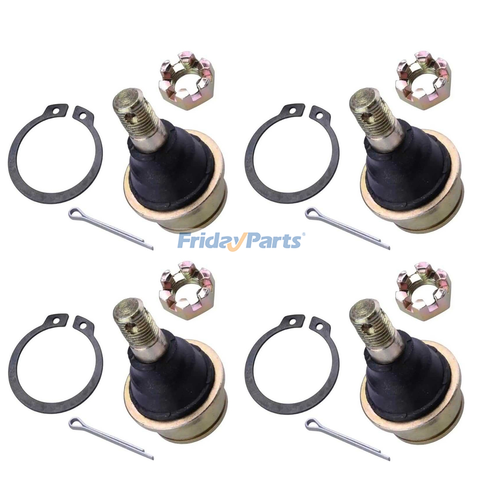 4 Pieces Ball Joint 62410-103-0000 for Hisun 400 500 700 800 UTV