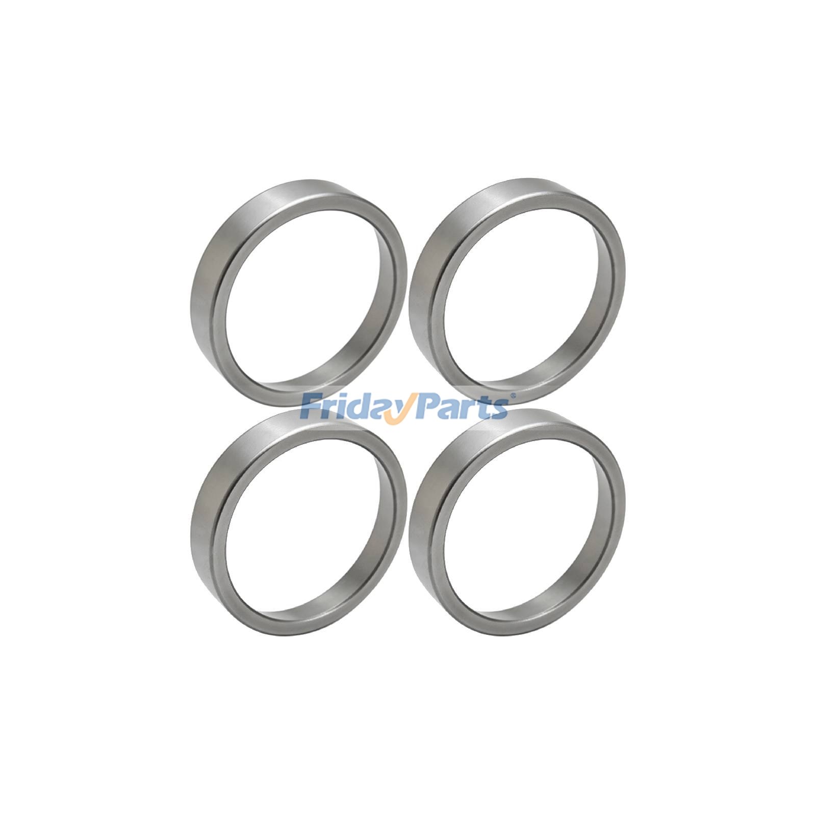 4 bagues de roulement JD9114 pour moteurs John Deere 3029, 6090, 6068, 6101, 6125, chargeurs 170 et 240, tracteurs 2854 et 2704