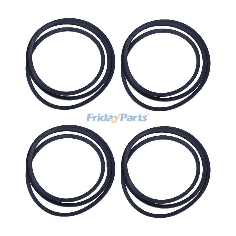 4-teiliger Riemensatz A151908700 KT99202431 für Kubota Rasenmäher DM 2024 DM2028 DM2032