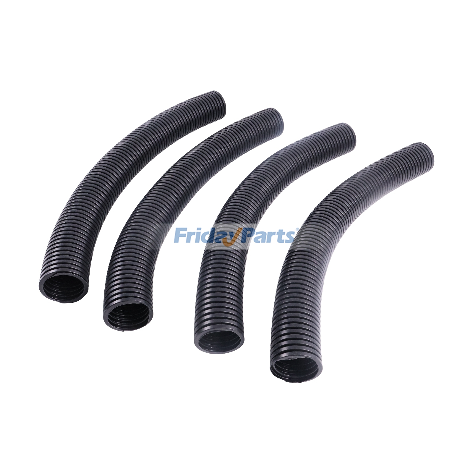 4 Pieces Black Hood Vent Hose 291002489 for SeaDoo BRP RXP RXP-X