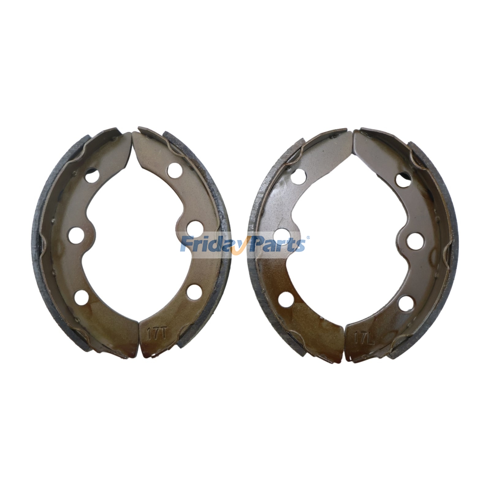 Lot de 4 mâchoires de frein pour voiturette de golf 101823201 pour Club Car DS Precedent 95-up EZGO 86-95pourPour Club Car,Pour Yamaha