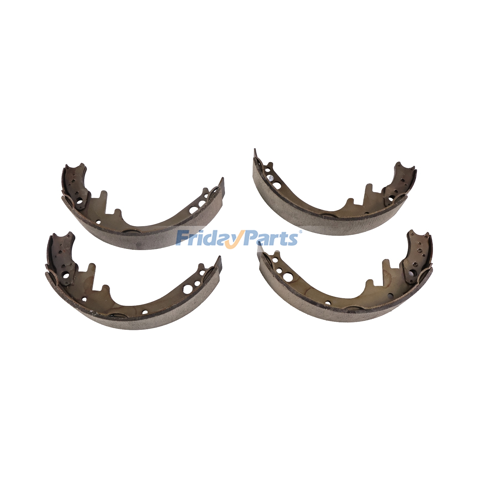 4 Stück Bremsbacken 44999-L1400 für Nissan Motor J15 SD22 Gabelstapler CF01A10V CF01A18V F01A15V F01A18V QF01A10Vfür Für Nissan