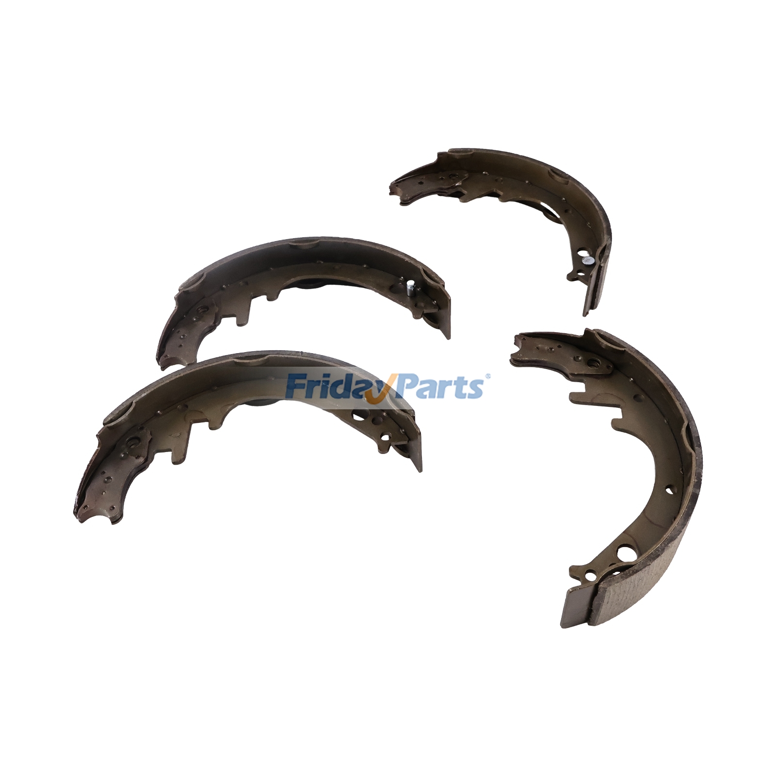 4 Stück Bremsbacken 44999-L1400 für Nissan Motor J15 SD22 Gabelstapler CF01A10V CF01A18V F01A15V F01A18V QF01A10V