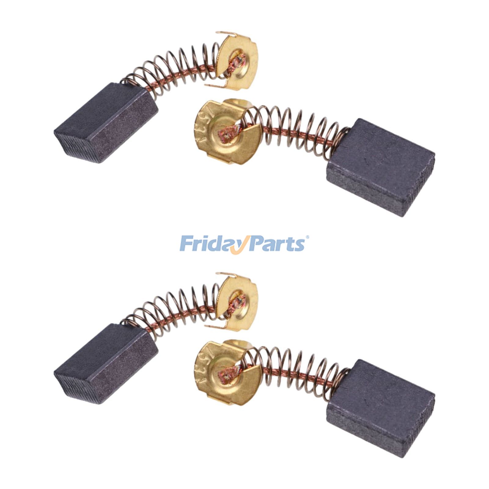 4 escobillas de carbón para motor 5140033-19 para sierra de mesa DeWalt DW745 DWE7480 DWE7490X DWE7491RS DWE7499GD