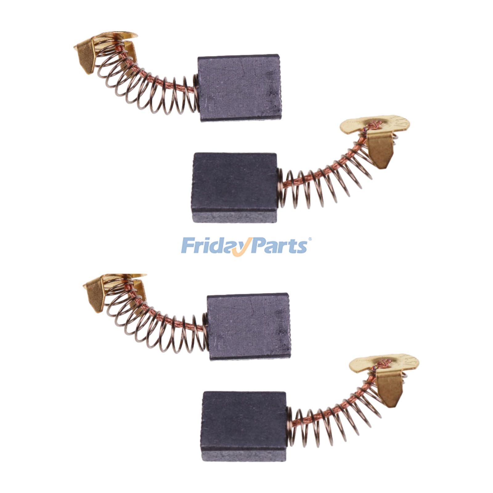 4 escobillas de carbón para motor 5140033-19 para sierra de mesa DeWalt DW745 DWE7480 DWE7490X DWE7491RS DWE7499GD