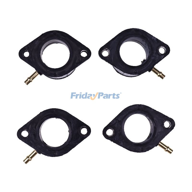 Soufflet de collecteur d'admission de carburateur 4 pièces 16065-029 pour moto Kawasaki LTD Z1 KZ900 KZ1000 1973-1980pourPour Kawasaki,Pour AUTRE MARQUE