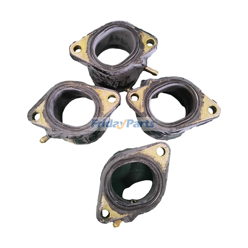 4 pezzi di raccordo per collettore di aspirazione carburatore 4JH-13596-02-00 4JH-13586-02-00 per Yamaha YZF600R 1995-2007
