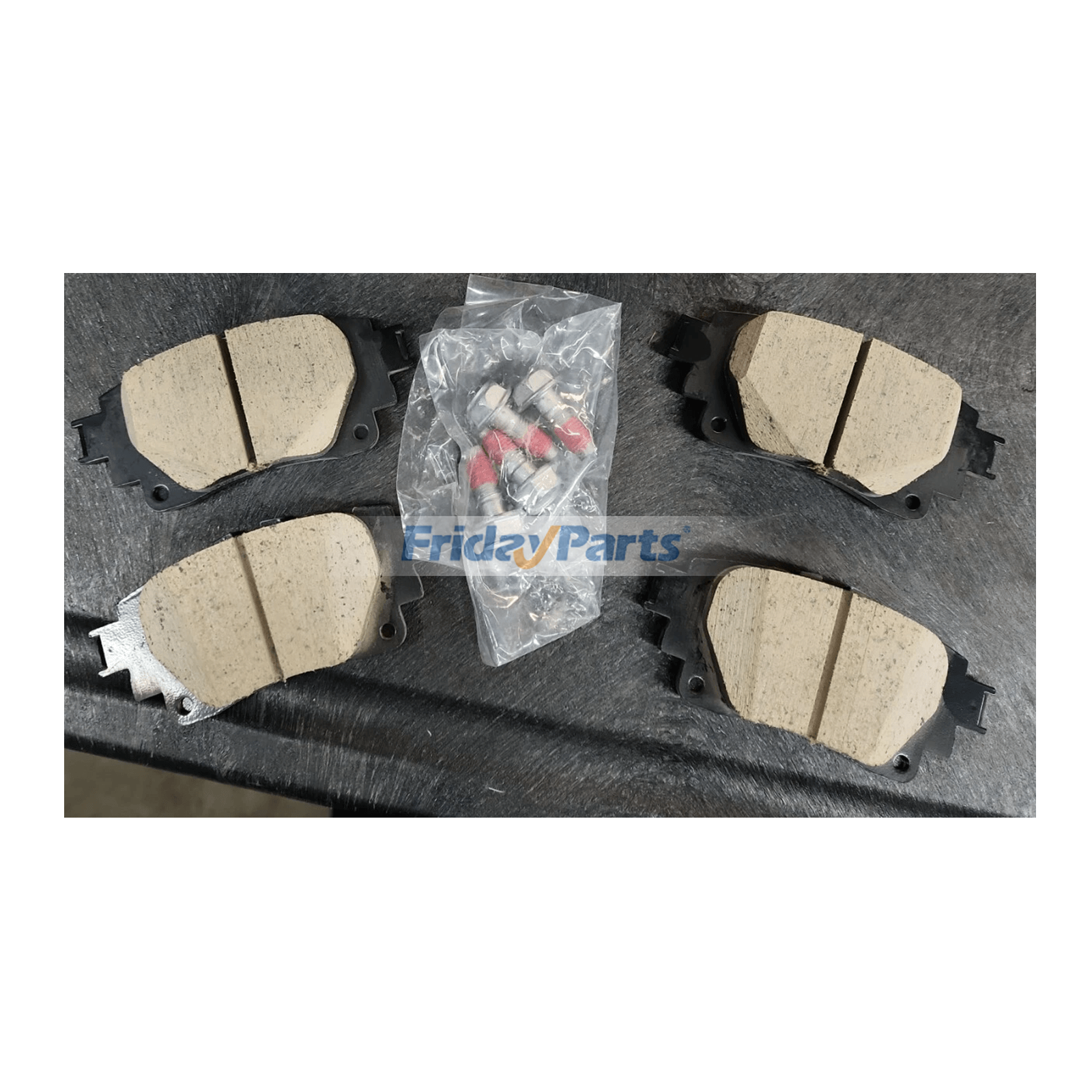 4 Stück Keramik-Bremsbeläge hinten 04466-12162 04466-12160 04466-B1011 für Toyota Corolla 2019-2024