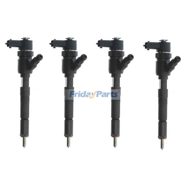 4 Pieces Common Rail Fuel Injector 55214159 0445110326 for Opel Chevrolet 1.3 CDTI 2009-2015