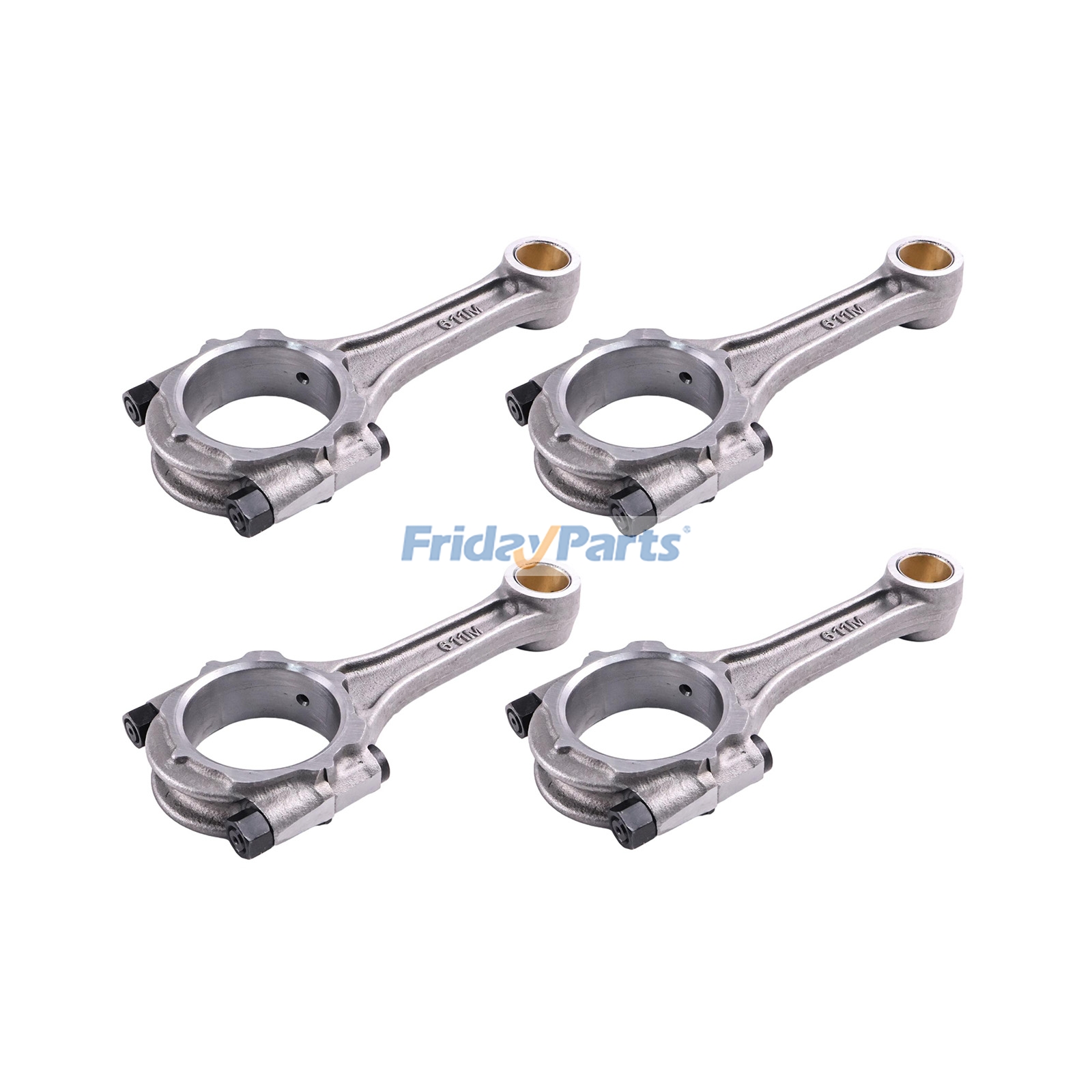4 stück Pleuel 13201-39015 13711-35050 für 1975-1995 Toyota Pickup Celica 4Runner 2,2 L 2,4 L