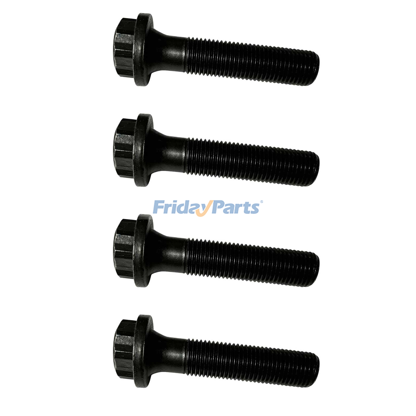 4 Pieces Connecting Rod Bolt 1873884C2 for Navistar Engine DT466 DT466E DT570 MaxxForceDT  Premium Quality with 3-Year Warranty
