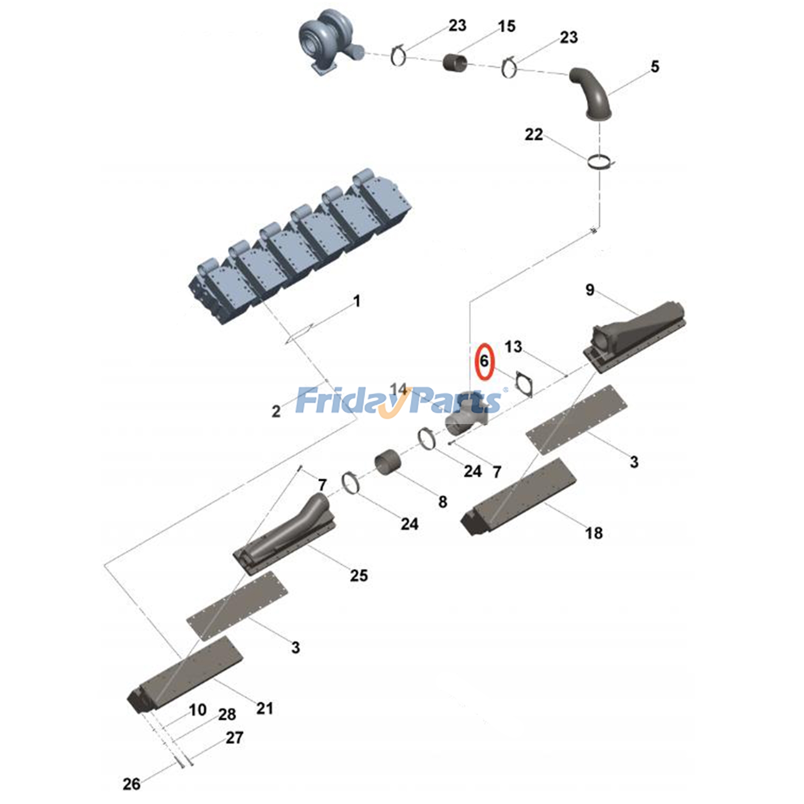 Connection Gasket for Engine