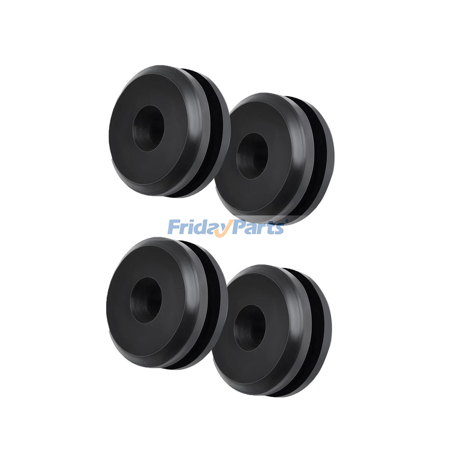 4 Pieces Cover Rubber 17122-5G0A00 for Honda Odyssey Passport Pilot Ridgeline Crosstour Accord MDX NSX RLX TLX