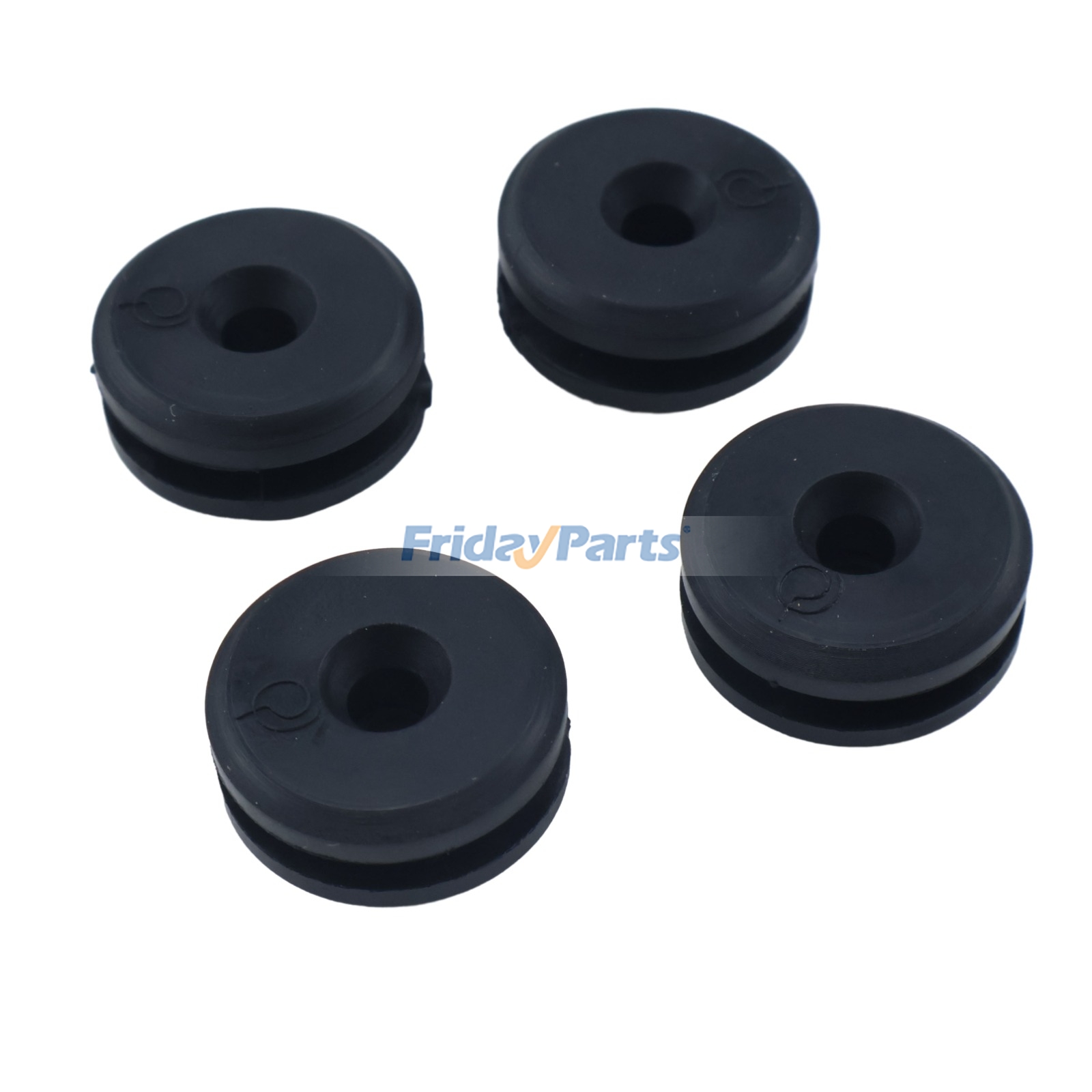 4 piezas de cubierta de goma 17122-5G0A00 para Honda Odyssey Passport Pilot Ridgeline Crosstour Accord MDX NSX RLX TLX de FridayParts