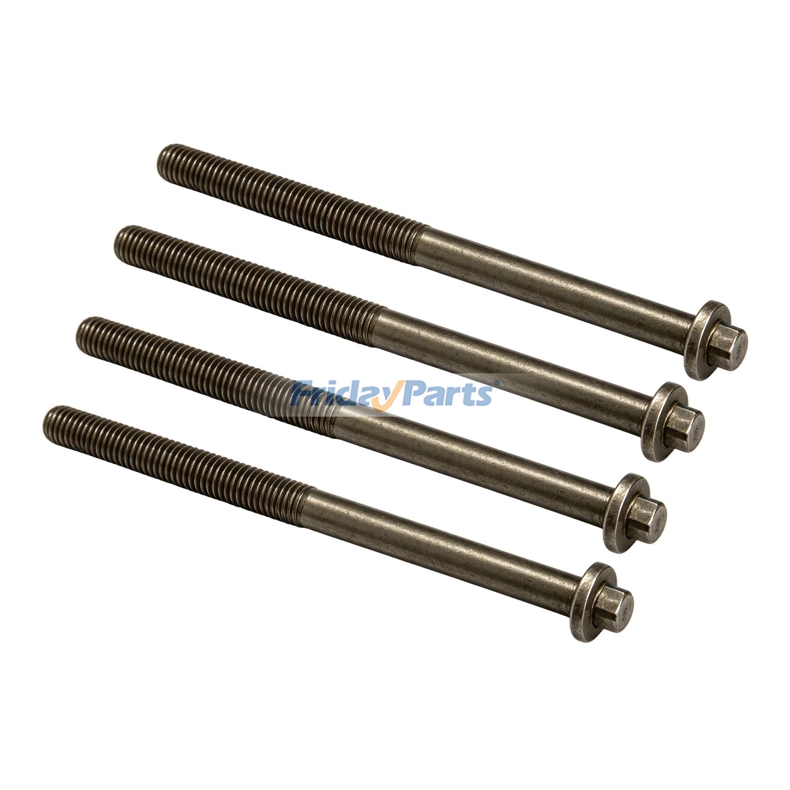 4 Pieces Cylinder Head Bolt 504081533 for CASE Loader 420 430 435 445 420CT 445CT SR220 SR250 SV250 SV300 TR320 TV380