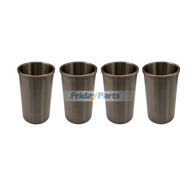 4 Pieces Cylinder Liner for Komatsu Engine S4D106-1FA