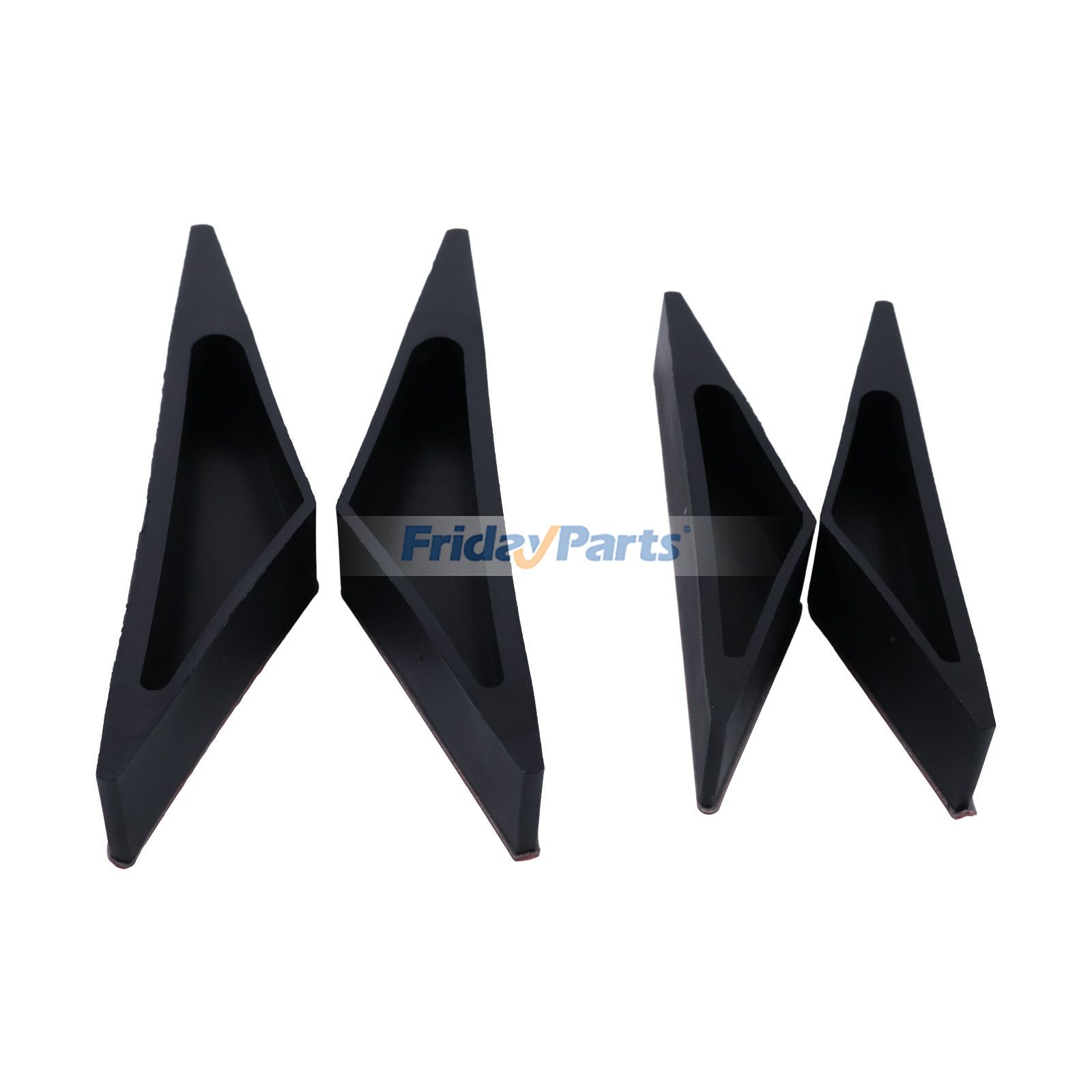 4 Pieces Dual-Grip Anti-Fingerprint Resistant Door Handle for Tesla Cybertruck V2