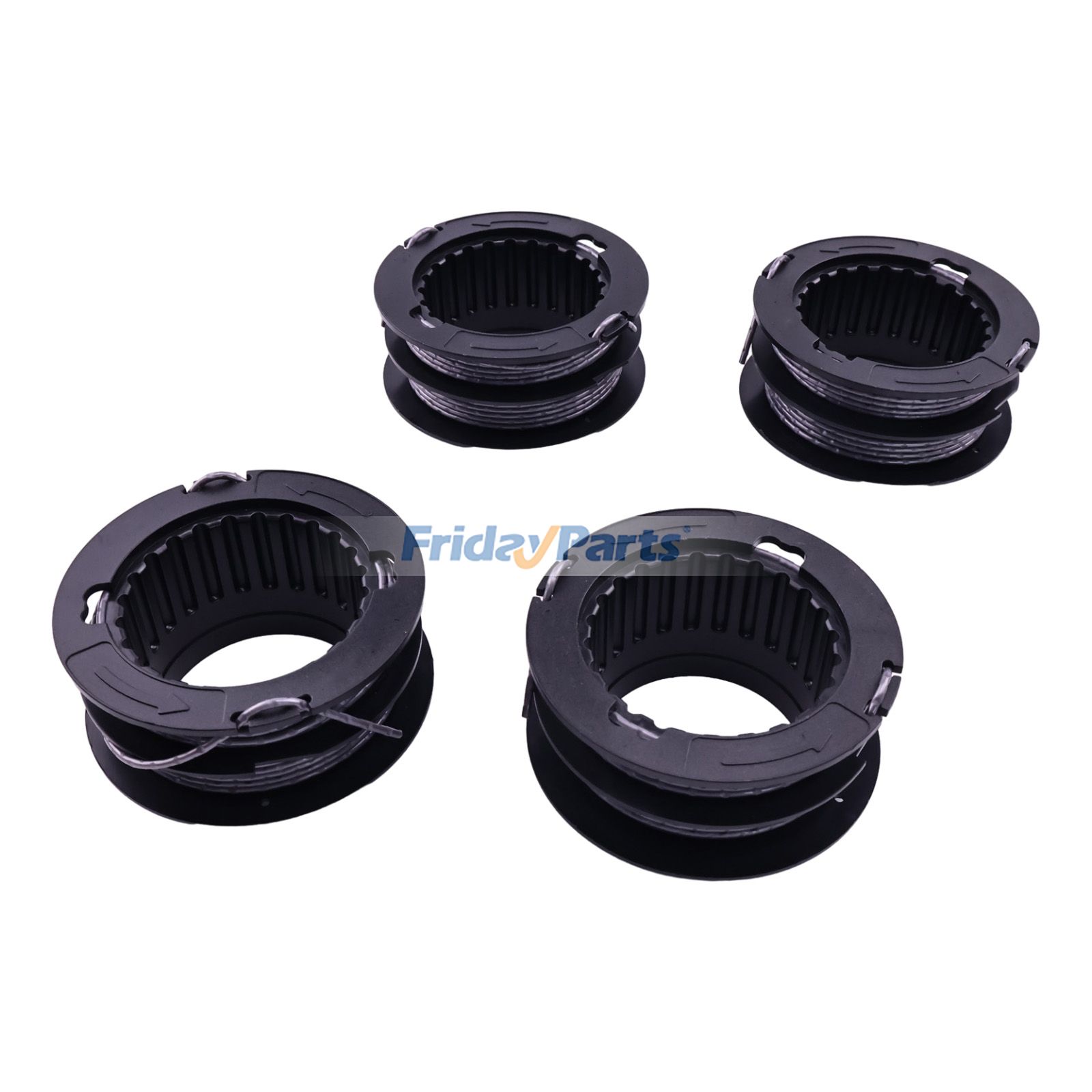 4 Pieces Dual Line String Spool 2905303 831145 for Kobalt KST130X Greenworks ST60V ST80L200 ST40L00 ST60L00