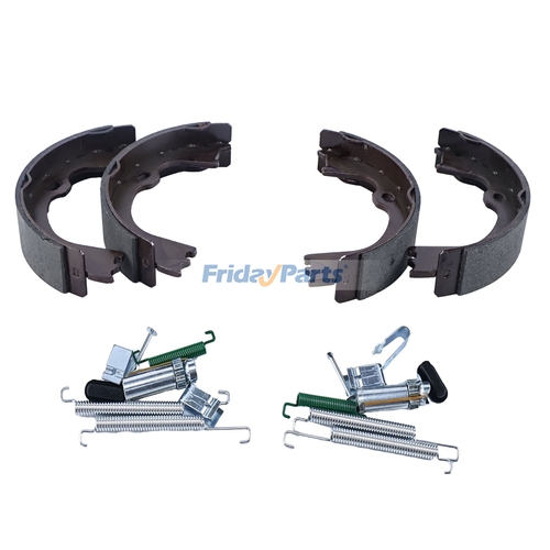 Parking Brake Spring Kit 4 Pieces Emergency Parking Brake Shoe & Springs Kit 7329K for RAM Pick ...