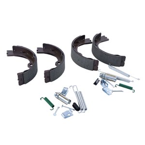 Parking Brake Spring Kit 4 Pieces Emergency Parking Brake Shoe & Springs Kit 7329K for RAM Pick ...