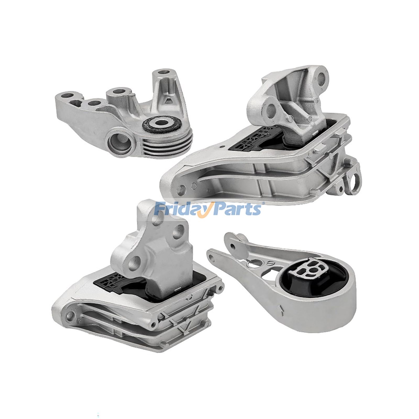 4 Pieces Engine Motor Mount & Automatic Transmission 84884383 84146942 84791738 84850079 for Chevy Equinox 2018-2024 1.5L GMC Terrain