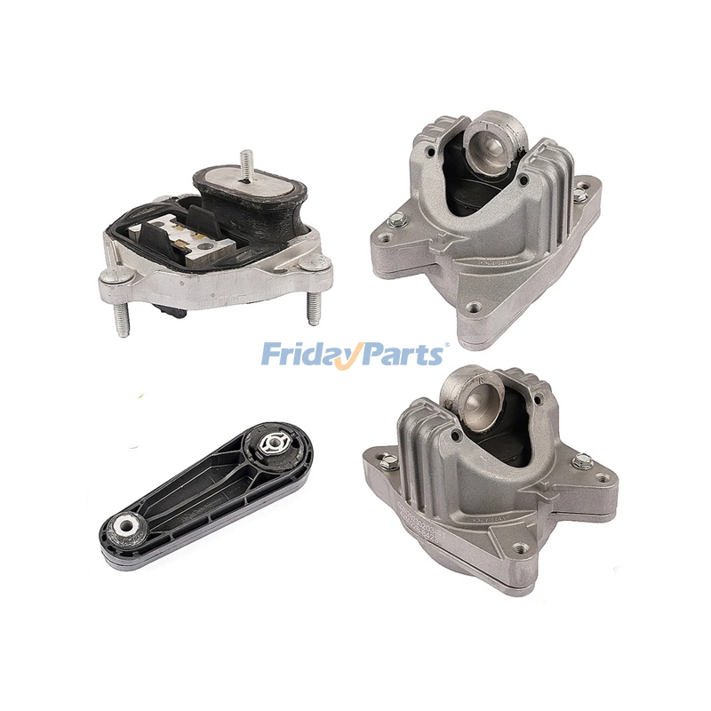 4 Pieces Engine Mount Kit 94637505740 94637505840 for Porsche Macan 2015-2026 95B 3.0L