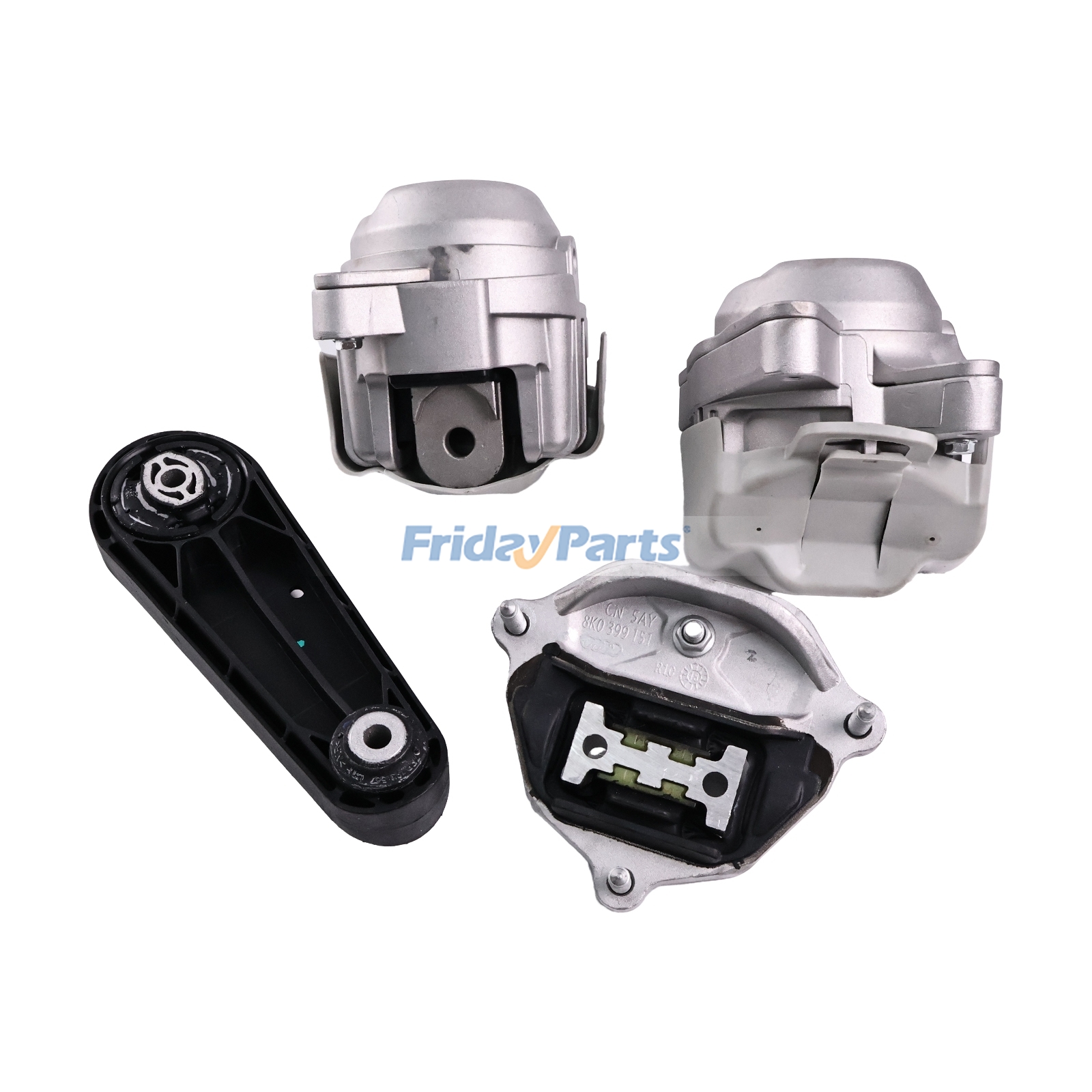 Kit supporti motore da 4 pezzi 94637505740 94637505840 per Porsche Macan 2015-2026 95B 3.0L per Per Porsche