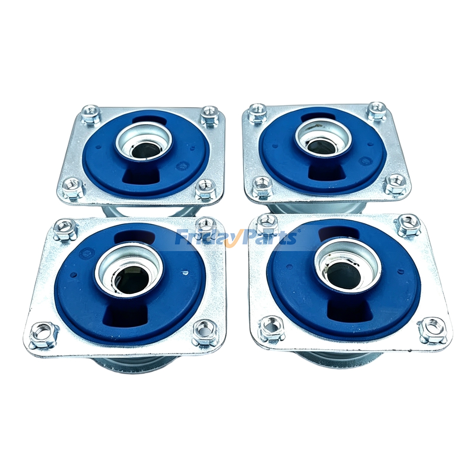 4 butées en caoutchouc pour support moteur de pelle Hyundai R60-7