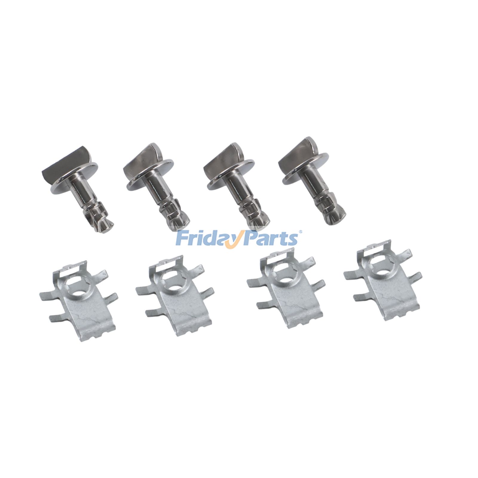 4 Pieces Engine Shield Cover Thumb Pin And 4 Nuts BB5Z-00817-A for Ford Explorer Edge F-150 Police Interceptor Utility 2011-2019